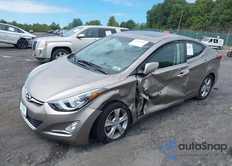 2016 Hyundai Elantra Value Edition from USA, damaged, VIN 5NPDH4AE3GH675303
